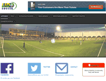 Tablet Screenshot of lidosoccer.com