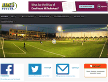 Tablet Screenshot of lidosoccer.eu